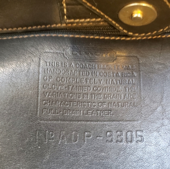 Vintage Coach Bleeker Bucket bag Slate blue - Picture 7 of 7